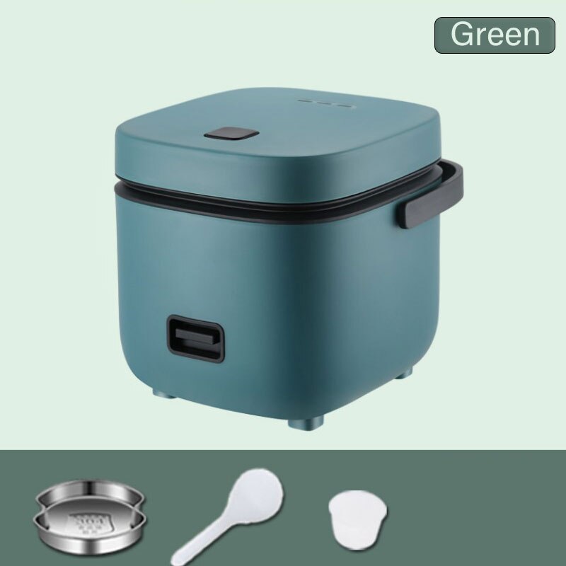 Newest  Electric Rice Cooker Available By Appointment Kitchen Cooking Appliance 1.2L Multifunction 1-2 People Home Rice Cooker - Mechanical Green / China / 220V