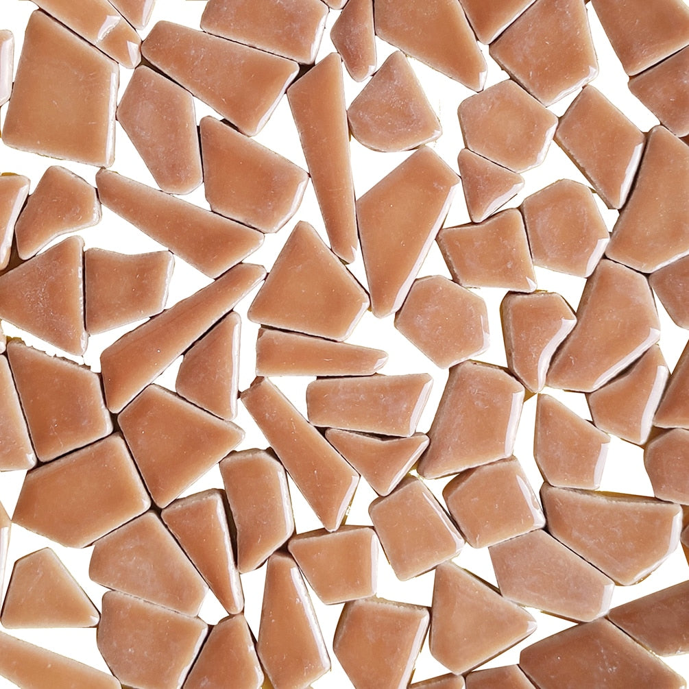 Ceramic Mosaic Tiles 100g Irregular Mosaic Making Materials DIY Hobby Wall Crafts Decorative Material Mosaic Pieces for Arts - 18