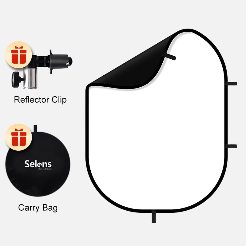 100x150CM/150x200CM Collapsible Portable Reflector Blue And Green Screen Chromakey Photo Studio Light Reflector For Photography - China / 100x150cm / Black