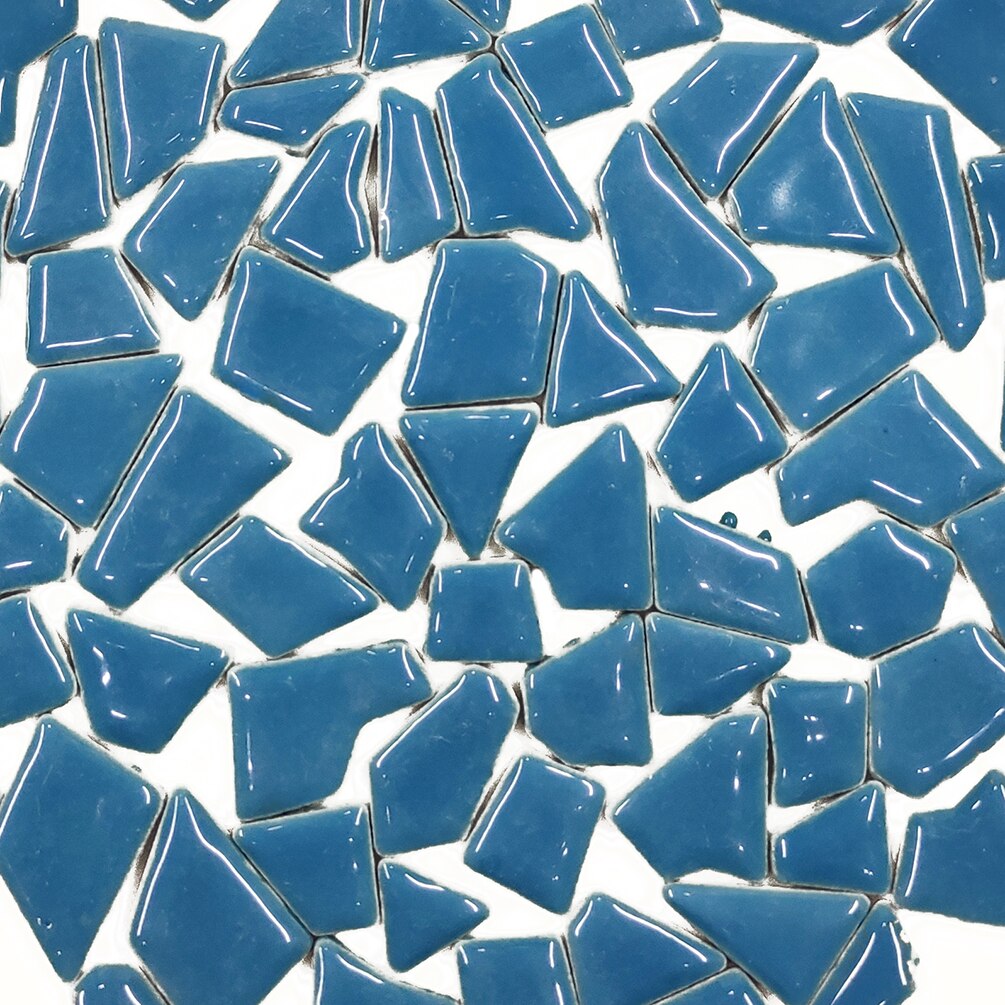 Ceramic Mosaic Tiles 100g Irregular Mosaic Making Materials DIY Hobby Wall Crafts Decorative Material Mosaic Pieces for Arts - 10