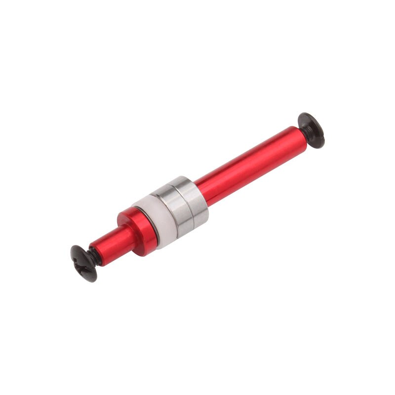 Kawa Fishing Reel Handle Shaft For Install Knob Accessory Include ( 2pcs Bearings) And Washers Fishing Reel Rocker Parts - Red