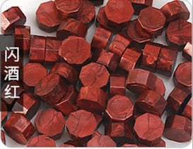 100 pcs of retro octagonal wax seal stamps scrapbook material wax seal seal retro craft decoration birthday wedding stamp hobby - 9