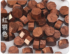 100 pcs of retro octagonal wax seal stamps scrapbook material wax seal seal retro craft decoration birthday wedding stamp hobby - 4
