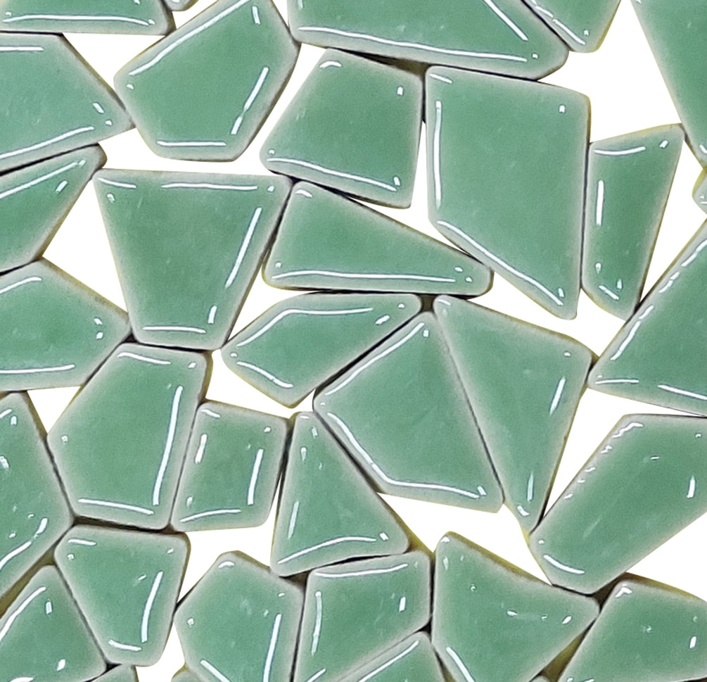 Ceramic Mosaic Tiles 100g Irregular Mosaic Making Materials DIY Hobby Wall Crafts Decorative Material Mosaic Pieces for Arts - 16