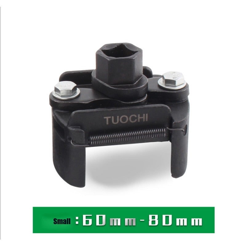 U-Type Heavy Duty Oil Filter Wrench Fuel Filter Remover 60-105mm 1/2inch Drive Universal  CR-MO Steel Filter Wrenches Auto Tools - Small