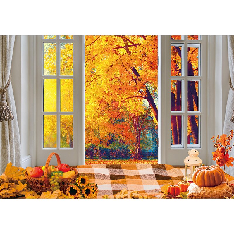 Allenjoy sunflower Photography Backdrop Newborn Child fence Smash cake Baby Shower summer background Photo studio photobooth - YM3K-A4479 / Econ Vinyl 40x60CM