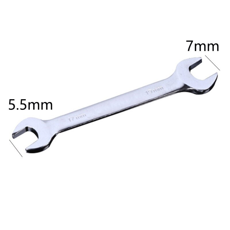 open end wrench tool 5.5 6 7 8 9 10 11 12 13 14 mm combination wrench hex spanner wrench for hex nuts - 5.5mm-7mm