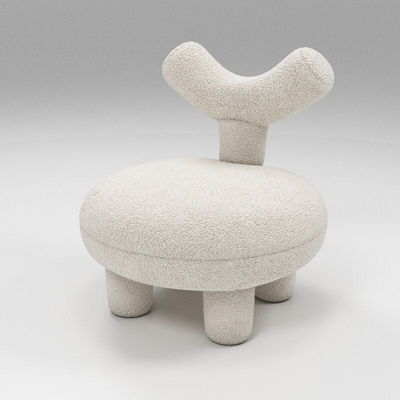 Lambswool Cream Style Child Bear Couch Baby Single Cartoon Seat Mini Lazy Small Sofa - Big y / China