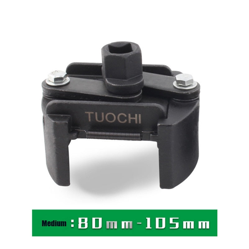 U-Type Heavy Duty Oil Filter Wrench Fuel Filter Remover 60-105mm 1/2inch Drive Universal  CR-MO Steel Filter Wrenches Auto Tools - Medium