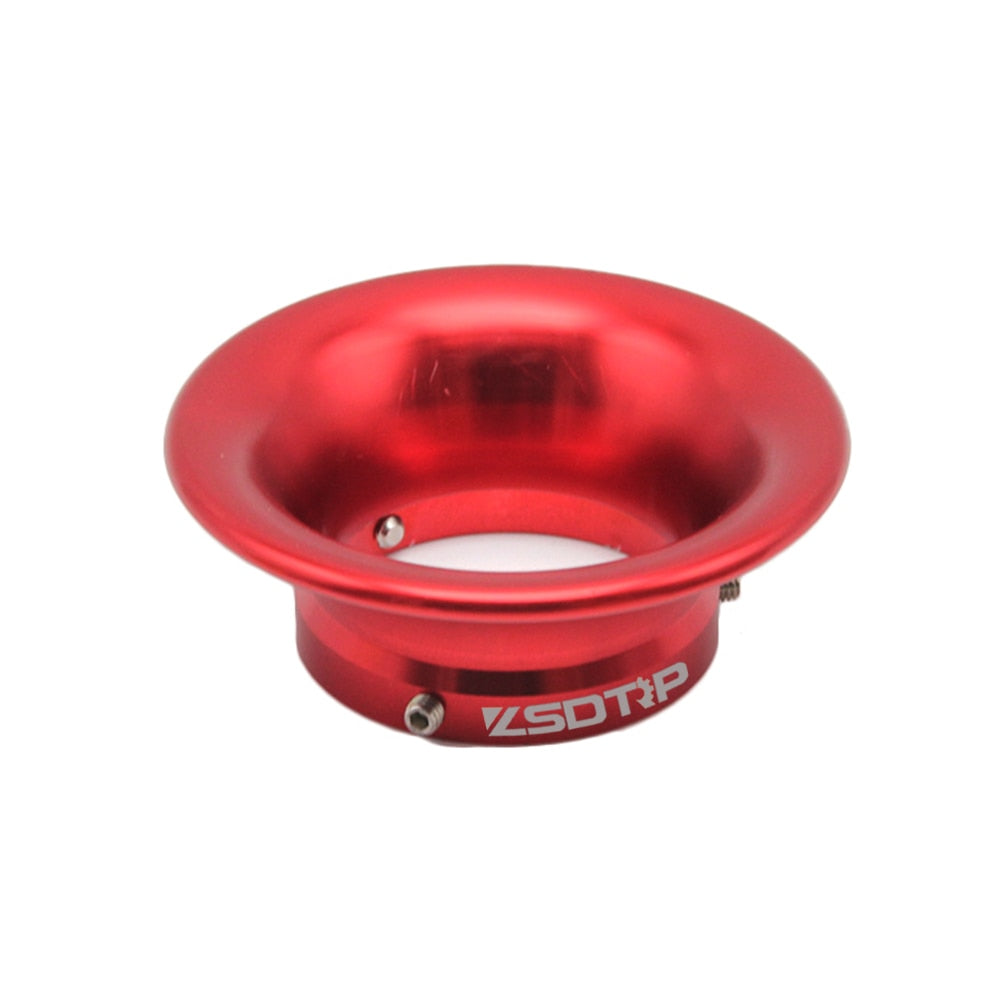 ZSDTRP Carburetor 50mm Motorcycle Air Filter Wind Horn Cup Alloy Trumpet with Guaze For Keihin PWK21/24/26/28/30mm PE 28/30mm - Without net red / China