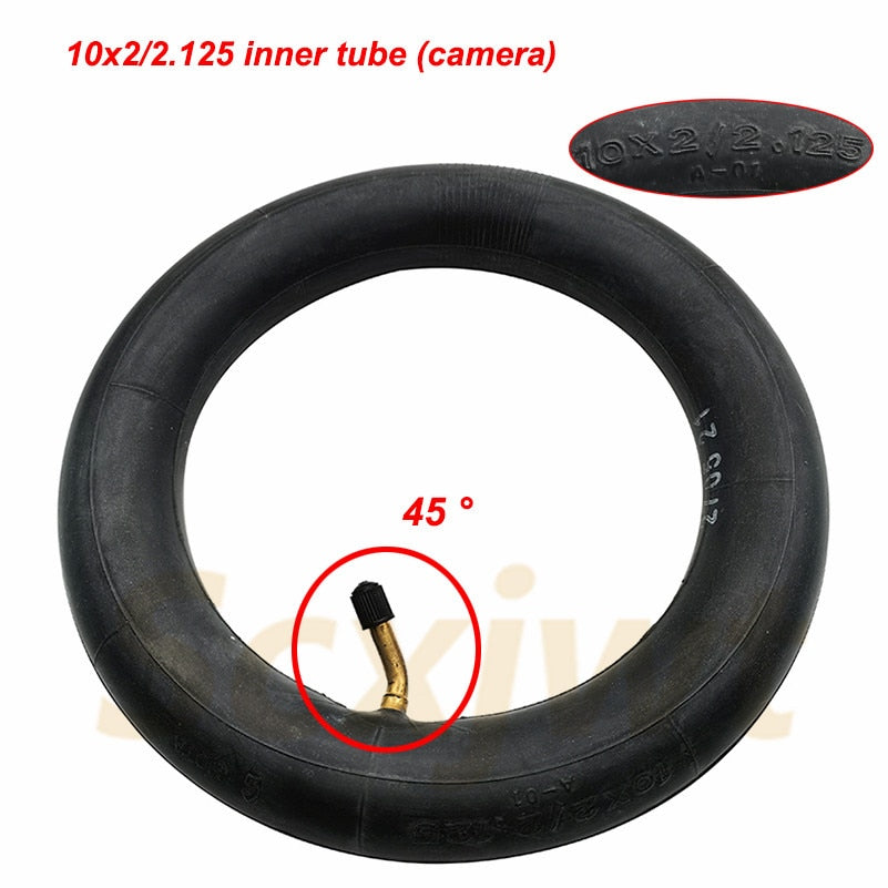 9 Inch 10 Inch Inner Tube for Electric Scooter Speedual Grace 10 Zero 10X KUGOO M4 Ninebot Mini Balance 9x2.50  10x2/2.50 Camera - hota102125inner 45 / China