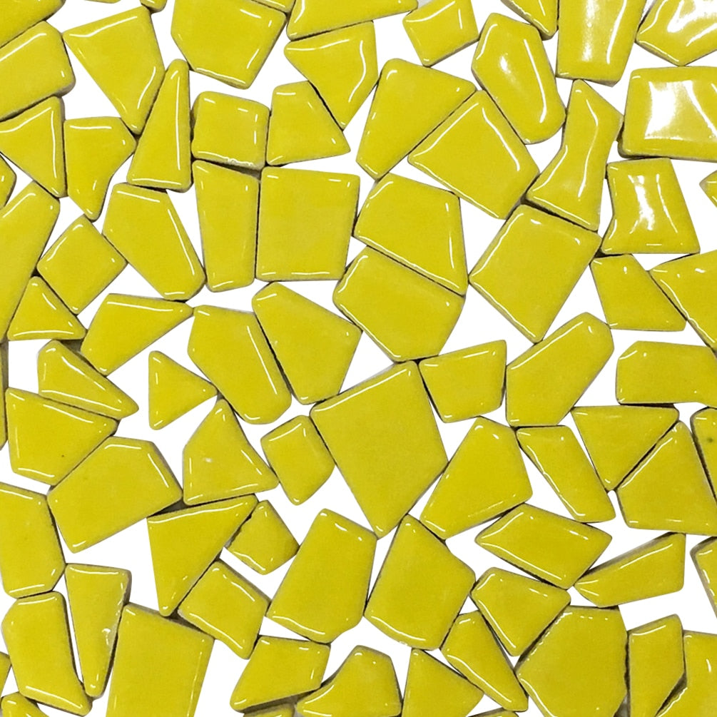 Ceramic Mosaic Tiles 100g Irregular Mosaic Making Materials DIY Hobby Wall Crafts Decorative Material Mosaic Pieces for Arts - 5
