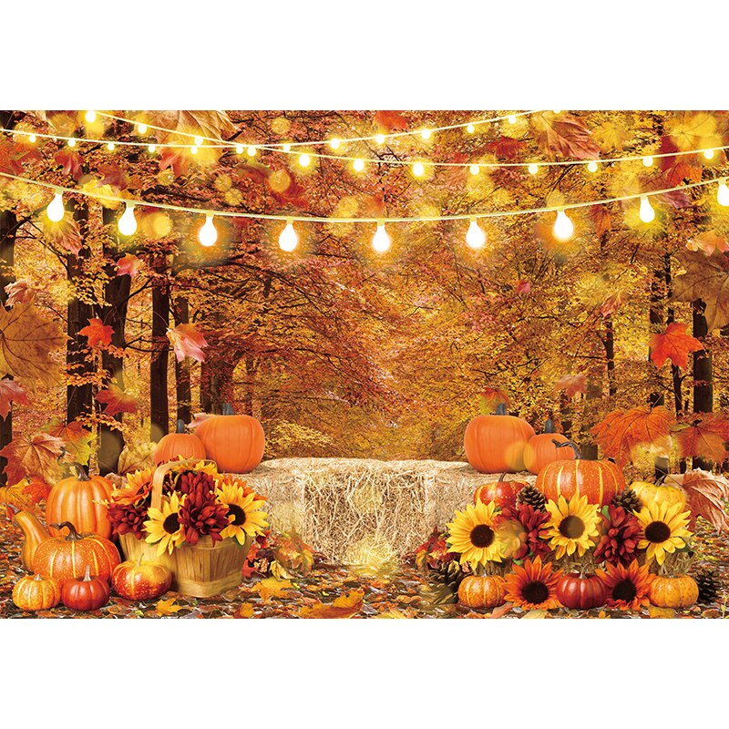Allenjoy sunflower Photography Backdrop Newborn Child fence Smash cake Baby Shower summer background Photo studio photobooth - YM3T-A4379 / Econ Vinyl 40x60CM