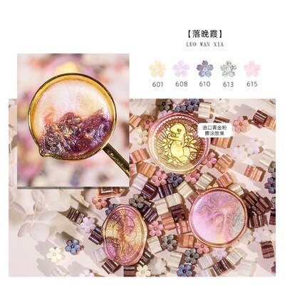 Mixed Glitter Sakura Wax Seal Stamp Beads DIY Cherry Blossom Sealing Bead Stamps Envelope Wedding Art Hobby Card Gift Invitation - M