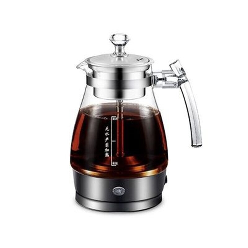 Teapots Electric Kettle Coffee Maker Tea Maker Glass Teapot  Steam Thermopot 1L Health Pot Kitchen Appliances - C