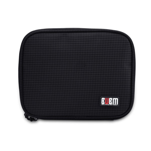 BUBM Universal Electronics Accessories Travel bag / Hard Drive Case / Cable organizer/ Protective Sleeve Pouch Case Bag for iPad - DIO-XS - Black