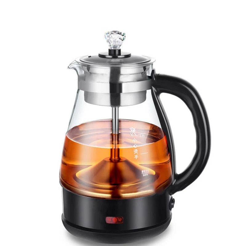 Teapots Electric Kettle Coffee Maker Tea Maker Glass Teapot  Steam Thermopot 1L Health Pot Kitchen Appliances - B