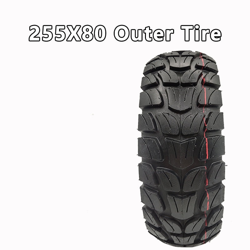 10 Inch Tires 10X3.0 80/65-6 255X80 for Kugoo M4 Dualtron VICTOR LUXURY EAGLE Speedway 4 Zero 10X Electric Scooters Minimotors - SPAIN / 255X80 Outer Tire