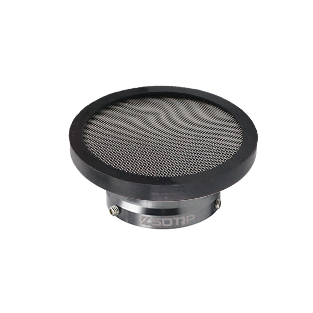 ZSDTRP Carburetor 50mm Motorcycle Air Filter Wind Horn Cup Alloy Trumpet with Guaze For Keihin PWK21/24/26/28/30mm PE 28/30mm - Rubber Mesh Titanium / China