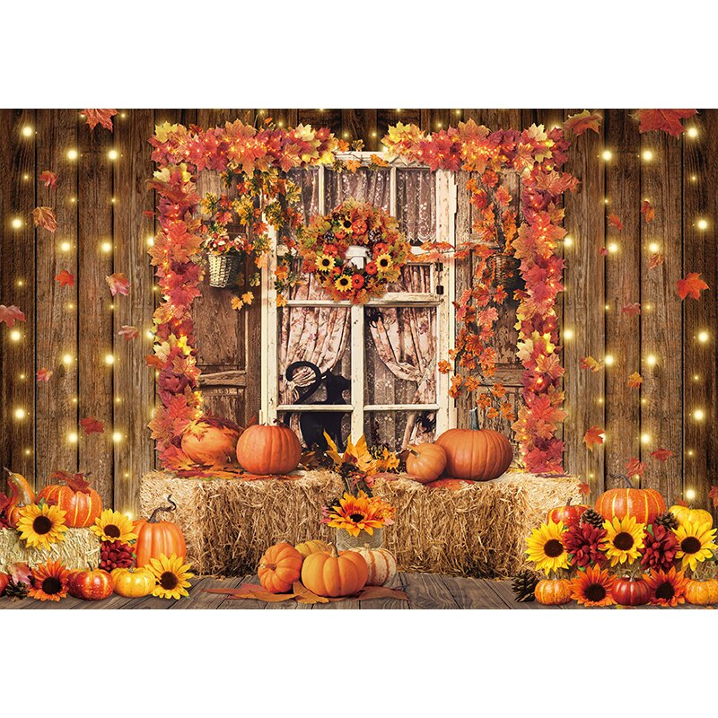 Allenjoy sunflower Photography Backdrop Newborn Child fence Smash cake Baby Shower summer background Photo studio photobooth - YM3L-A4315 / Econ Vinyl 120x180CM