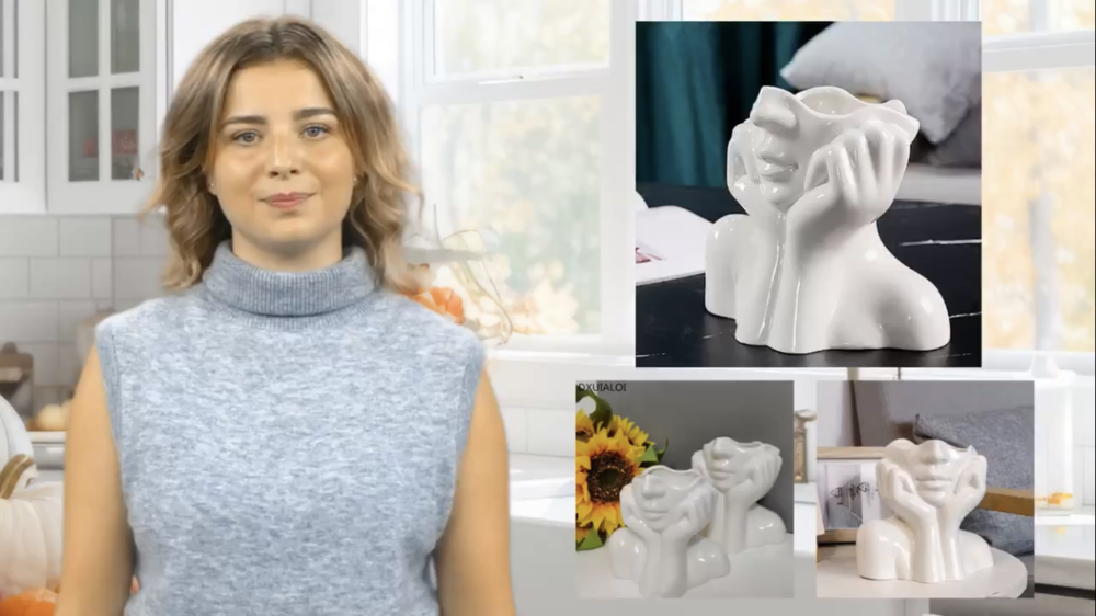 White Ceramic Vase